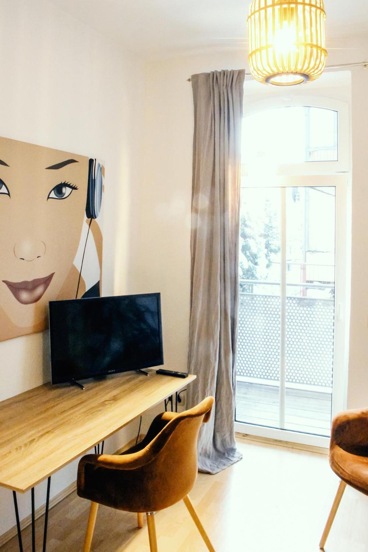 Nuwilu One - Apartment Mit Balkon Im Herzen Erfurts - Magenta Tv- Netflix - Disney Exterior foto
