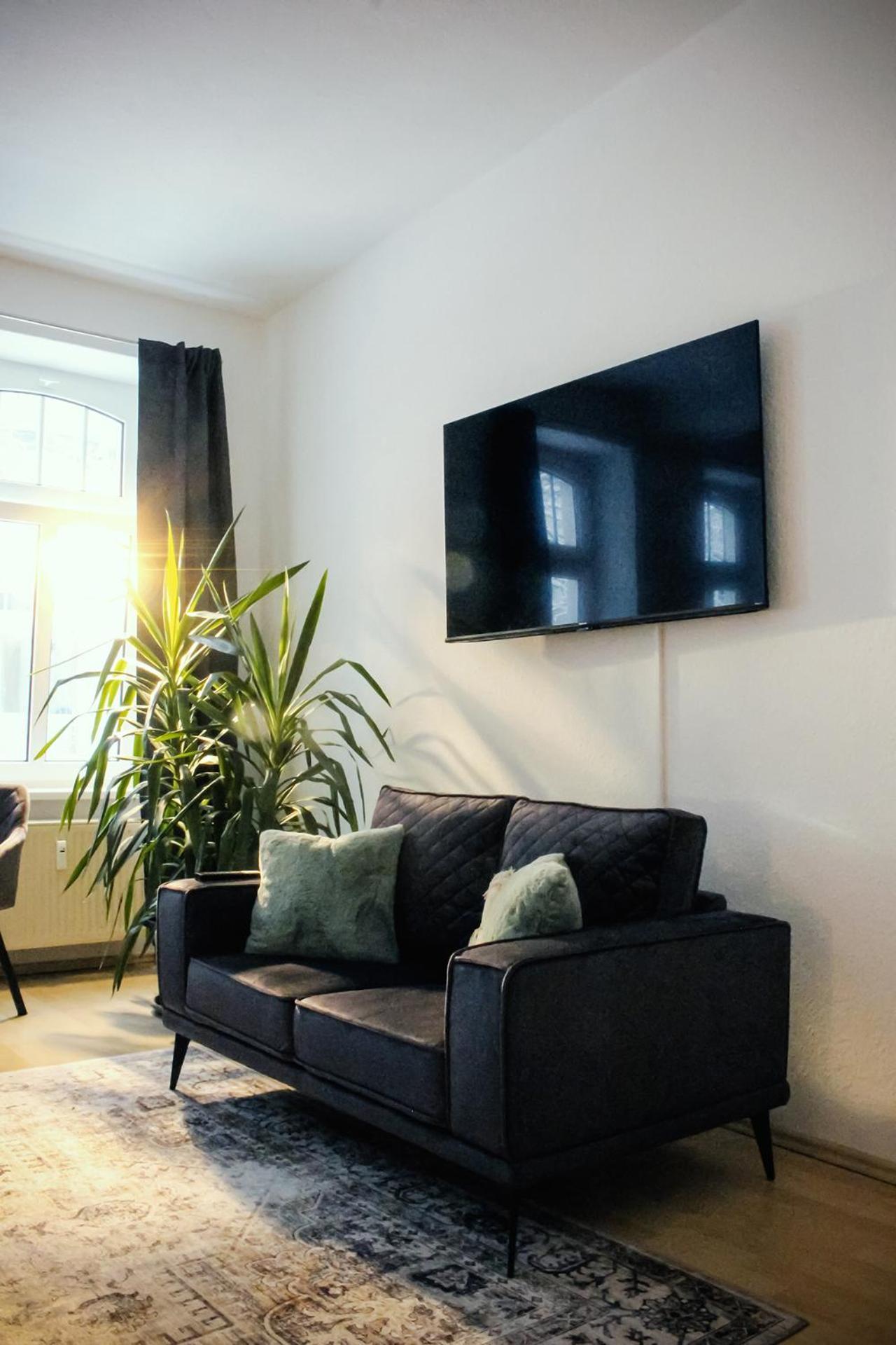 Nuwilu One - Apartment Mit Balkon Im Herzen Erfurts - Magenta Tv- Netflix - Disney Exterior foto